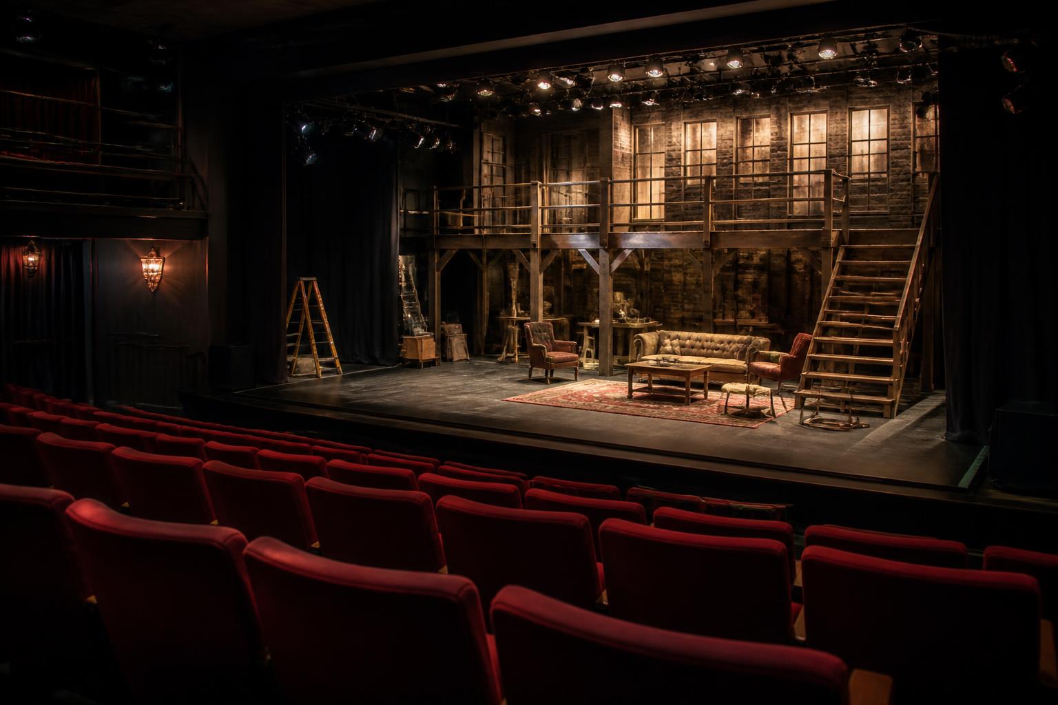 Editorial image illustrating the business behind the spotlight